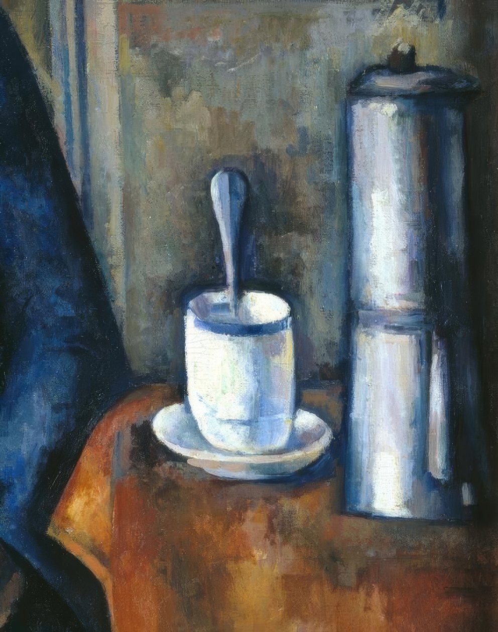 A nő a kávéfőzővel alkotó: Paul Cézanne