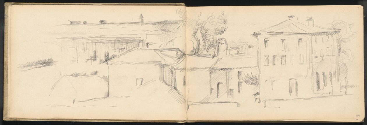 Táj Aix-en-Provence közelében alkotó: Paul Cézanne