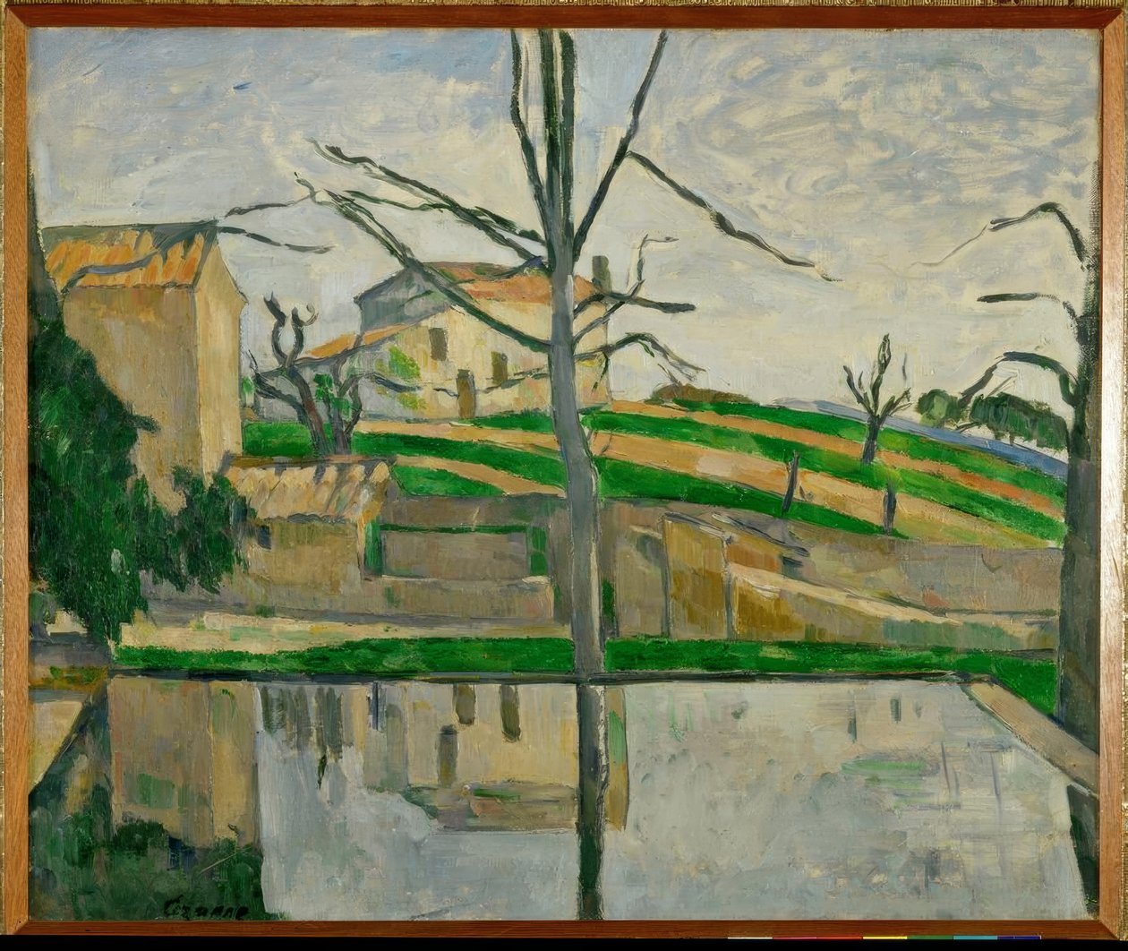 A Jas de Bouffan-medence alkotó: Paul Cézanne