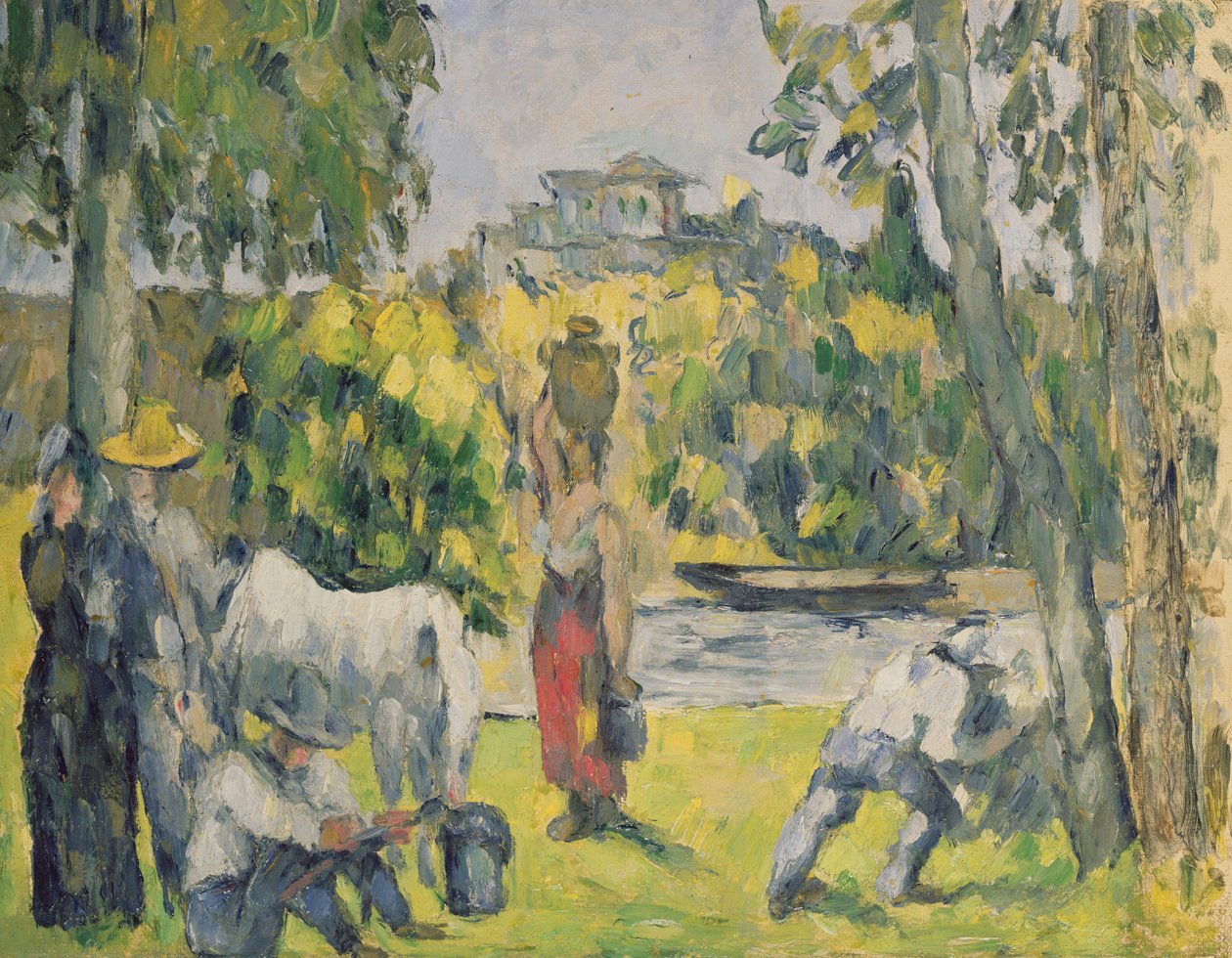 Élet a mezőkön, 1875 körül alkotó: Paul Cézanne