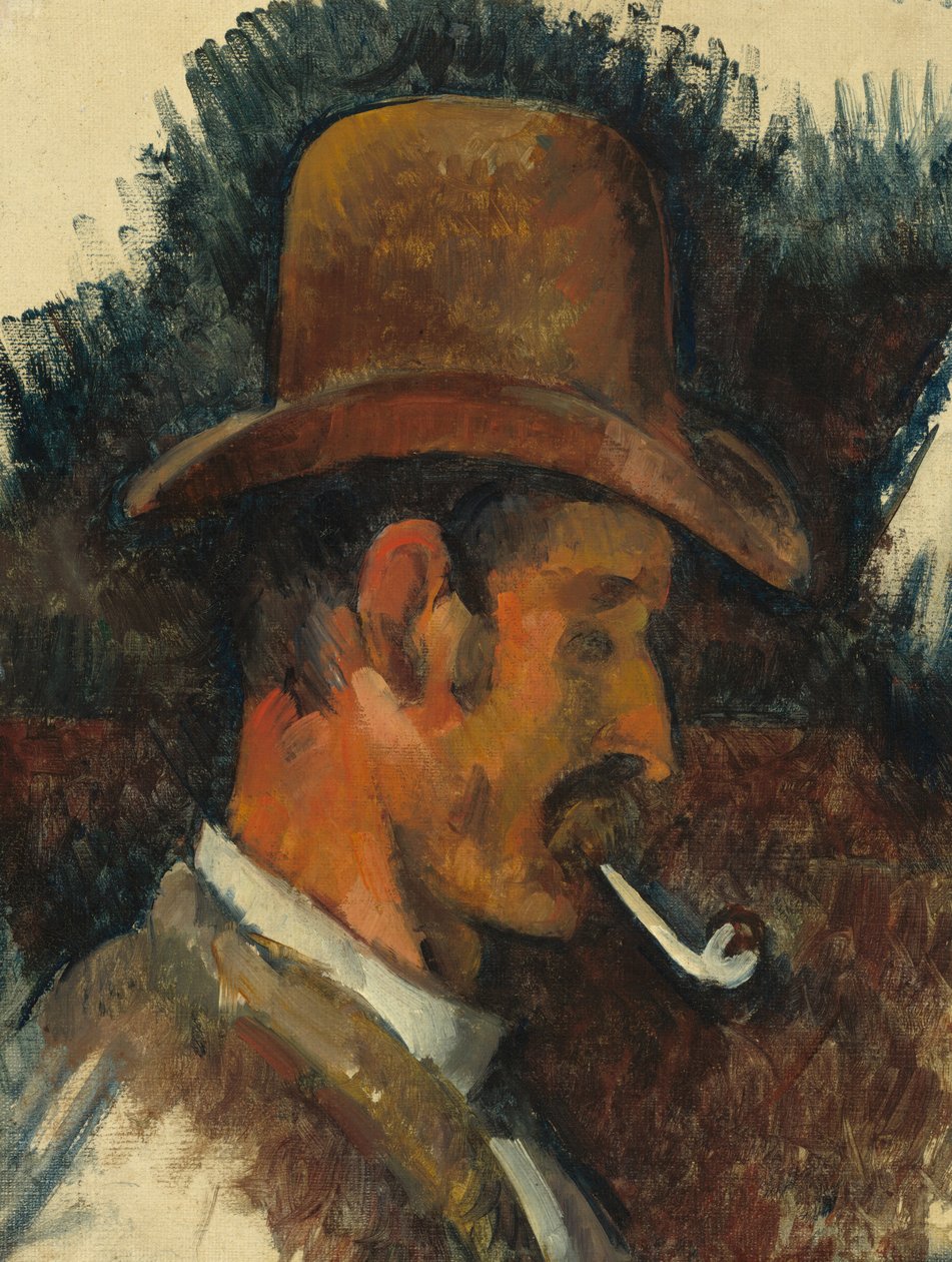 Férfi pipával, 18921896. alkotó: Paul Cézanne