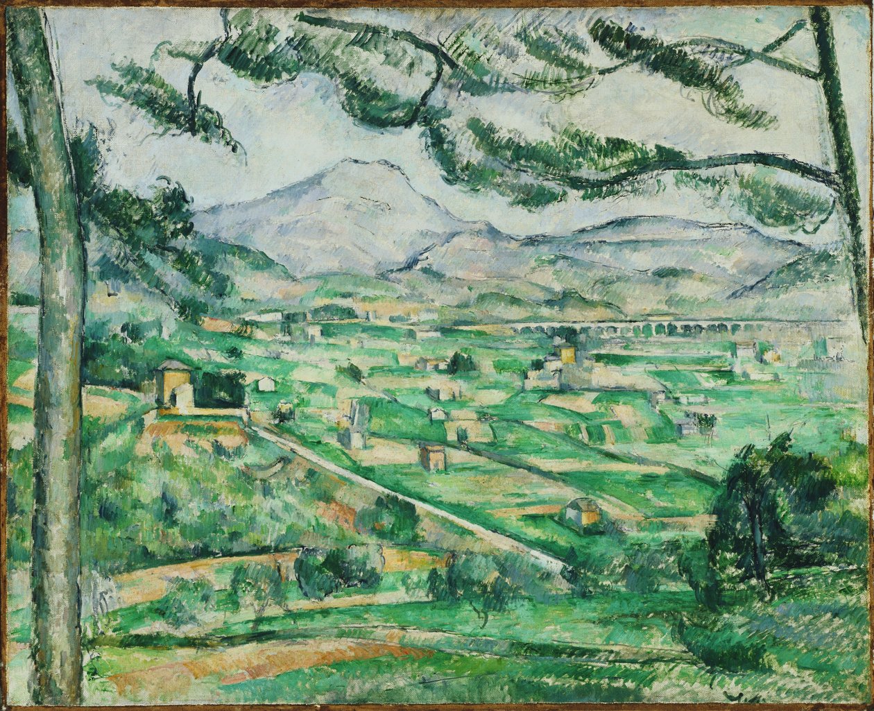 Mont Sainte-Victoire alkotó: Paul Cézanne