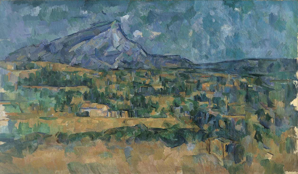 Mount Sainte-Victoire, kb. 1902-6. alkotó: Paul Cézanne