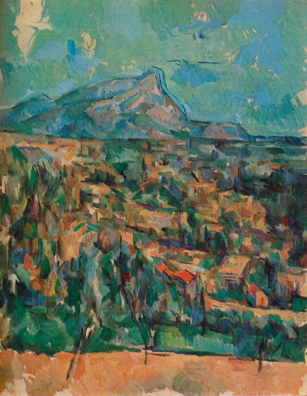 Mount Ste. Győzelem, 1880-as évek, 1946. alkotó: Paul Cézanne