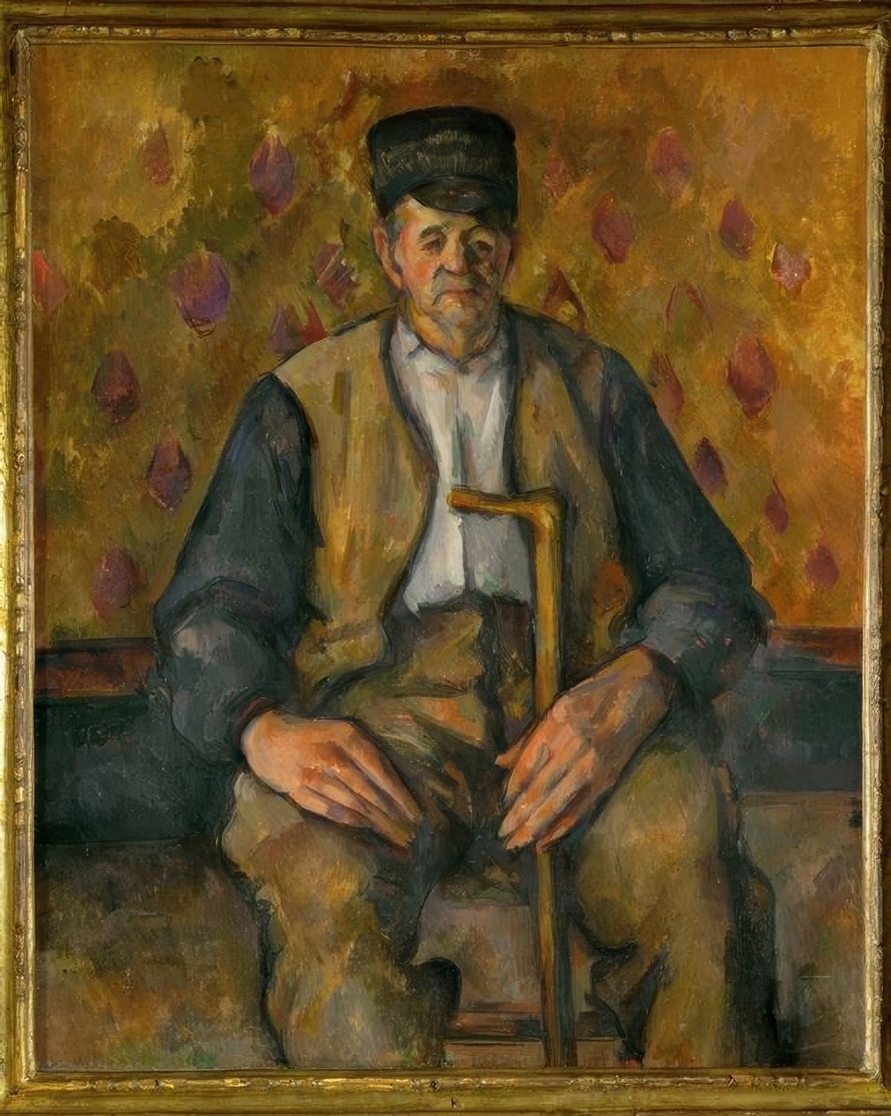 Ülő paraszt alkotó: Paul Cézanne