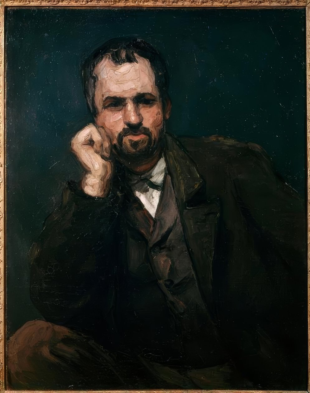 Egy férfi portréja alkotó: Paul Cézanne