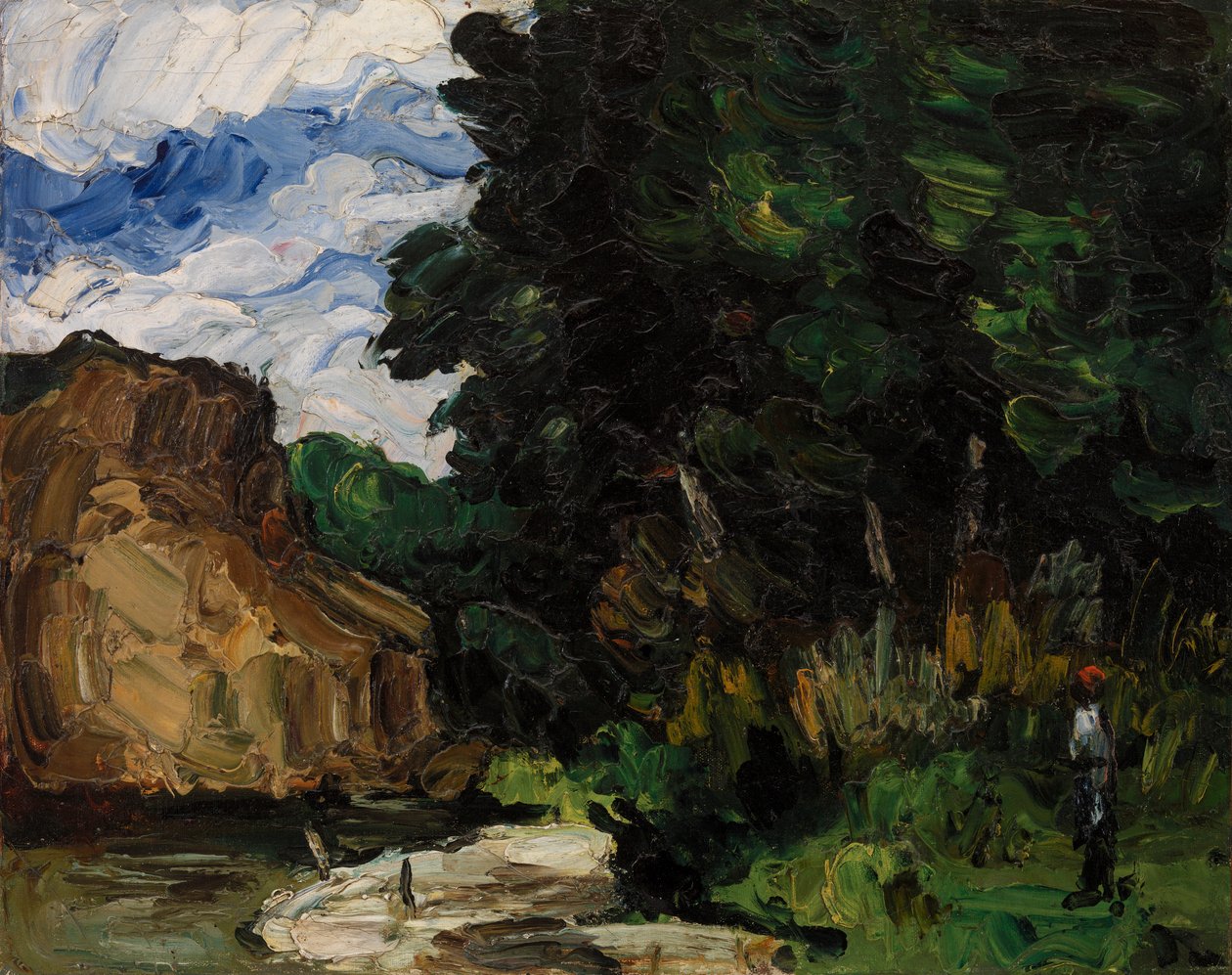 folyókanyarulat alkotó: Paul Cézanne