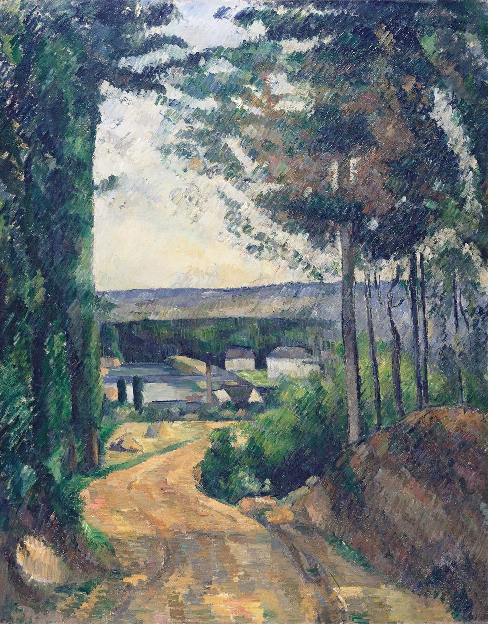 A tóhoz vezető út alkotó: Paul Cézanne
