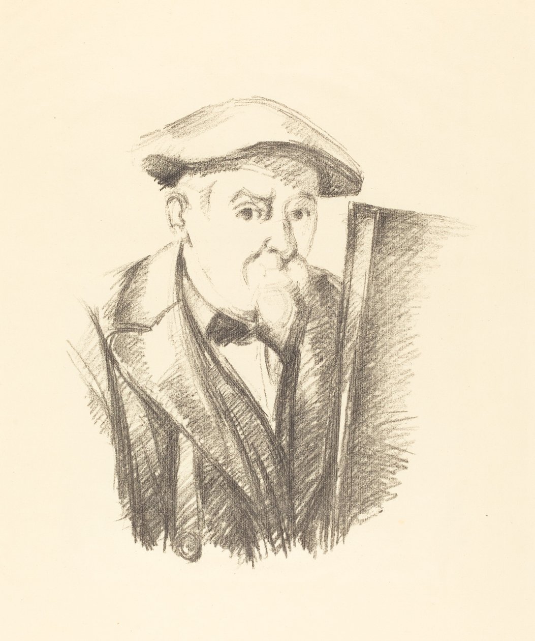 Önarckép, 1898. alkotó: Paul Cézanne