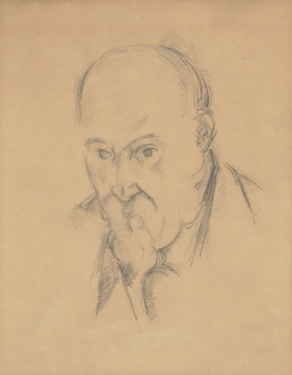 Önarckép [közvetlen] alkotó: Paul Cézanne