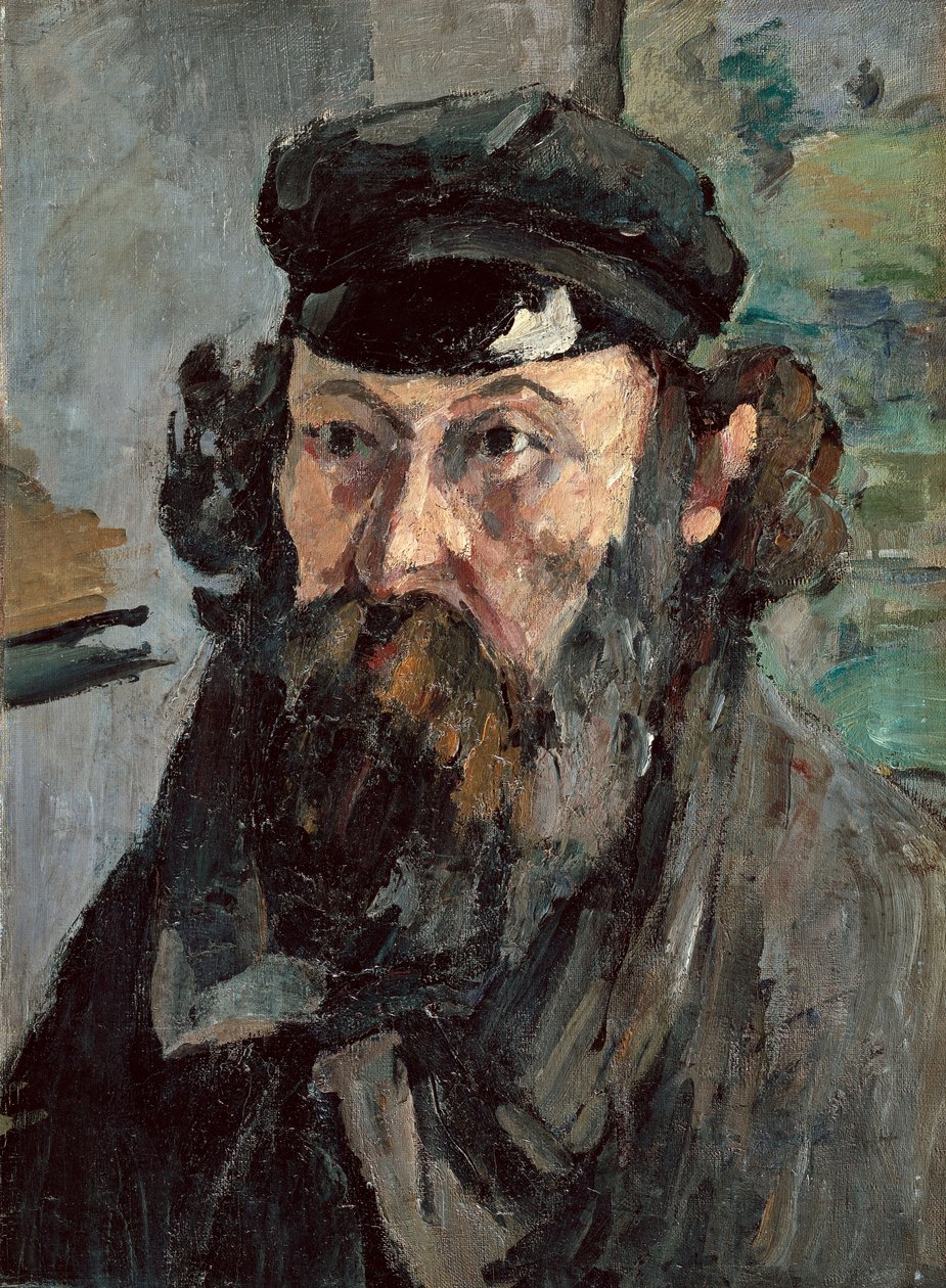 Önarckép a kalappal alkotó: Paul Cézanne