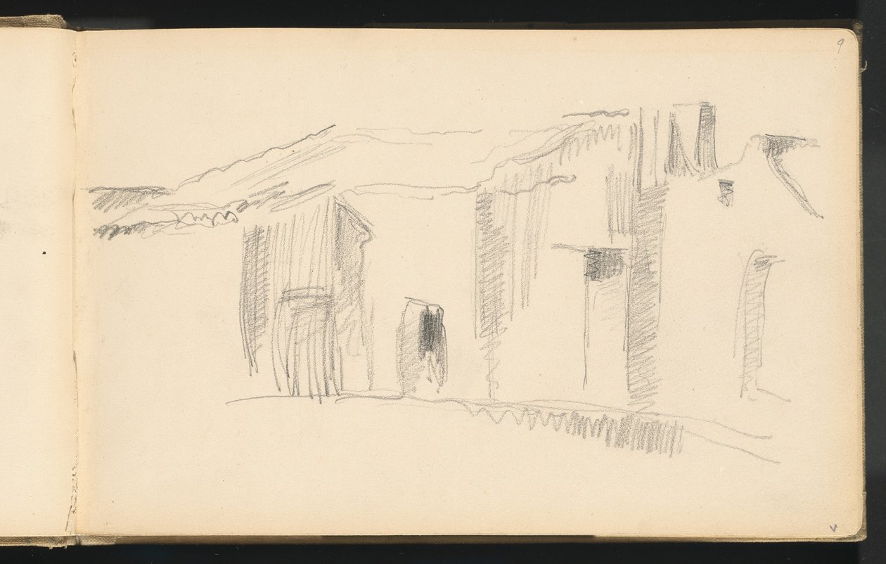 Tanulmány a házakról, 18791882. alkotó: Paul Cézanne