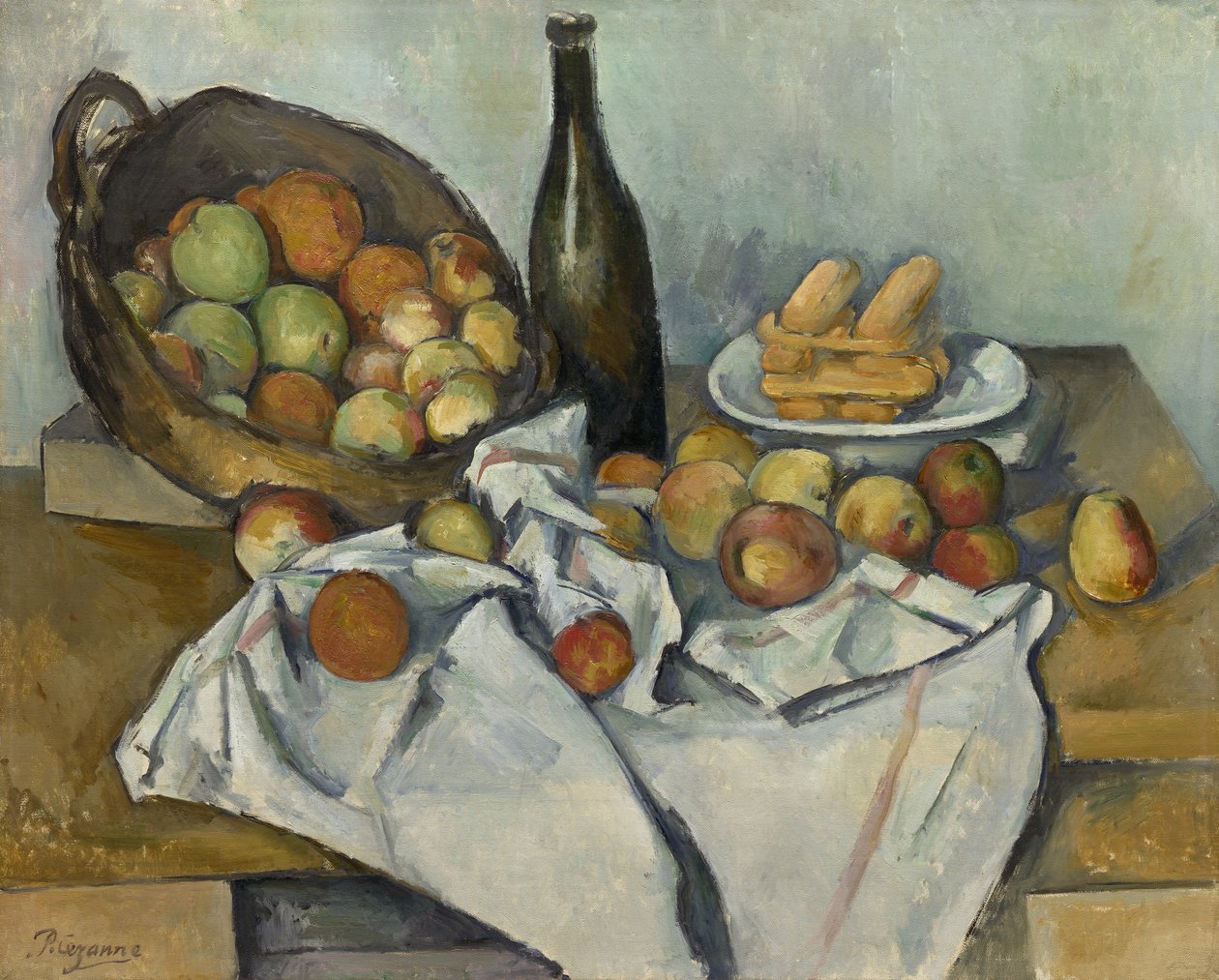 Almáskosár, 1893 körül alkotó: Paul Cézanne