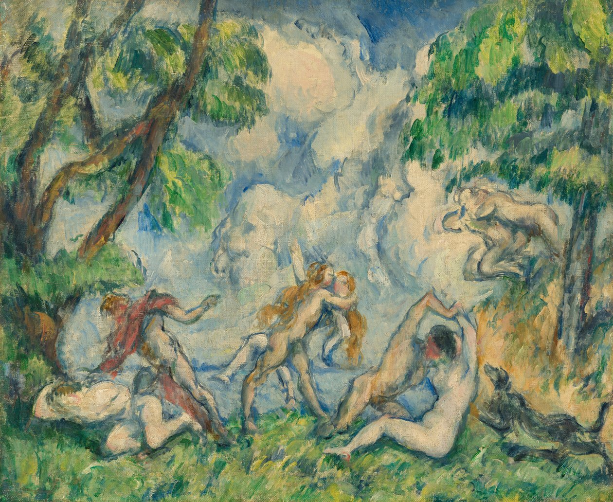 A szerelem csatája alkotó: Paul Cézanne