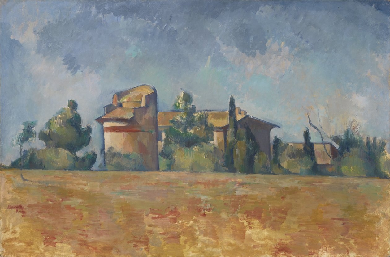 A galambodú Bellevue-ban, 1888-92 alkotó: Paul Cézanne