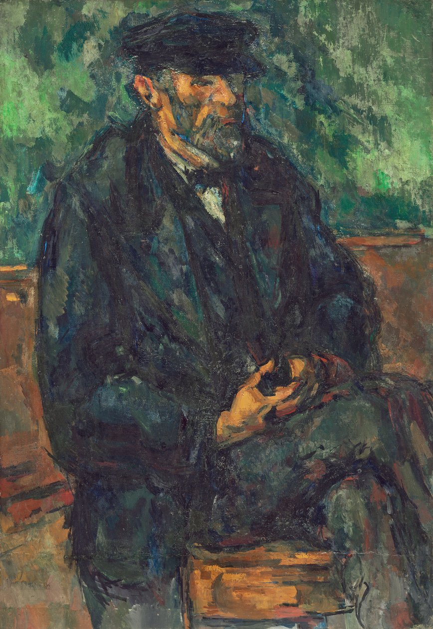 Vallier kertész, 1906 alkotó: Paul Cézanne