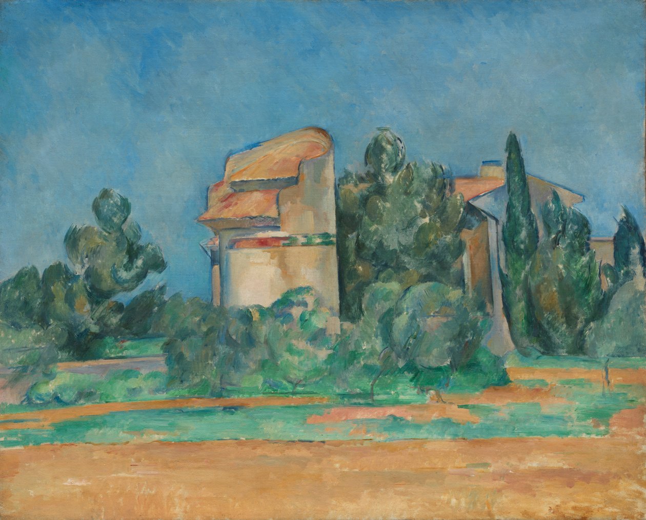 A galamb torony Bellevue-ban alkotó: Paul Cézanne
