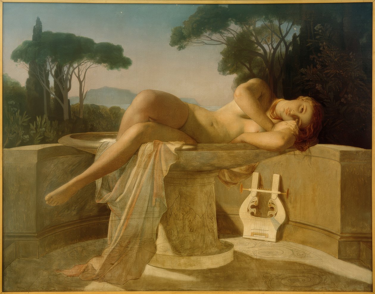 Fiatal lány a vízben alkotó: Paul Delaroche