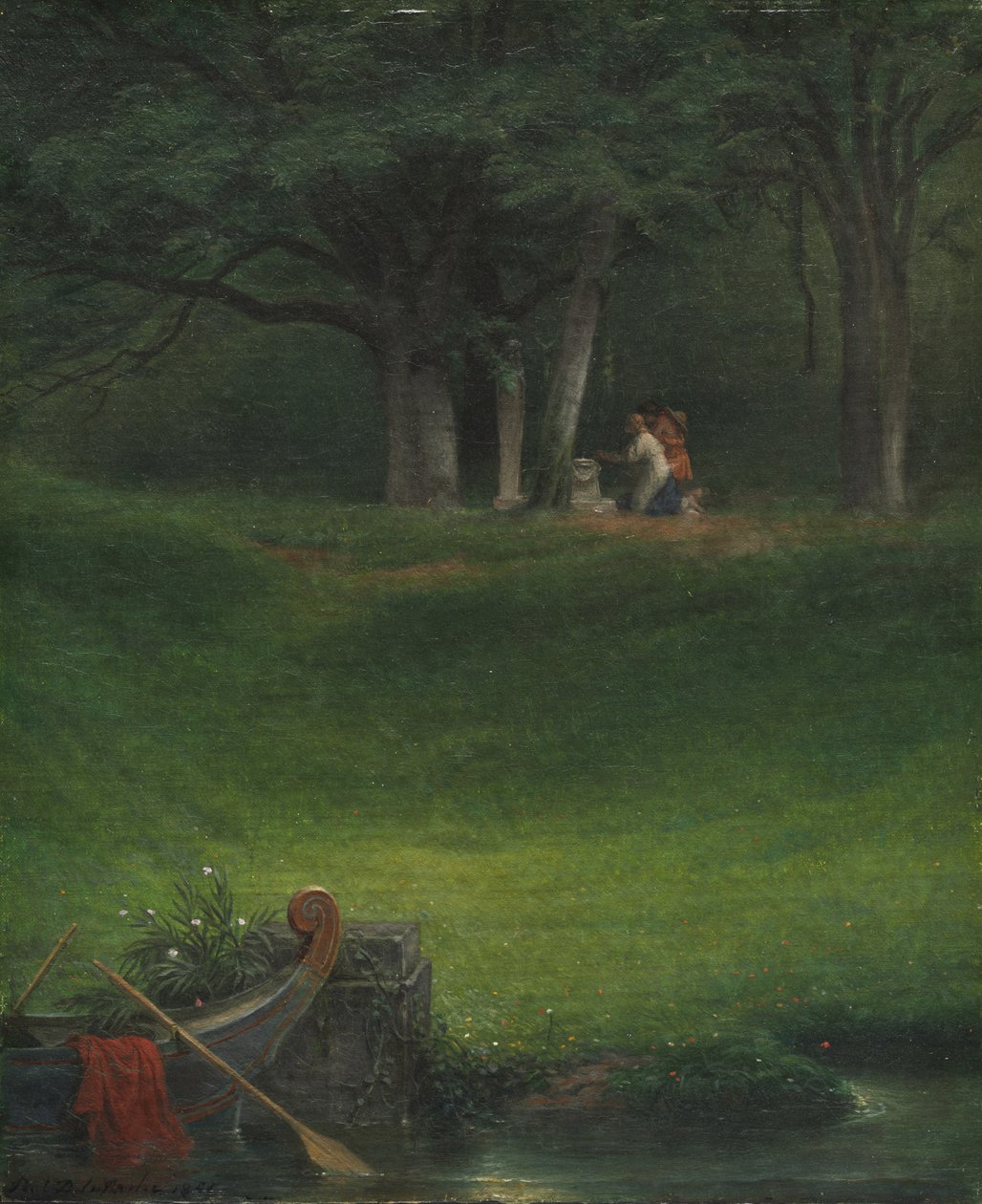 Felajánlás Pán Istennek alkotó: Paul Delaroche