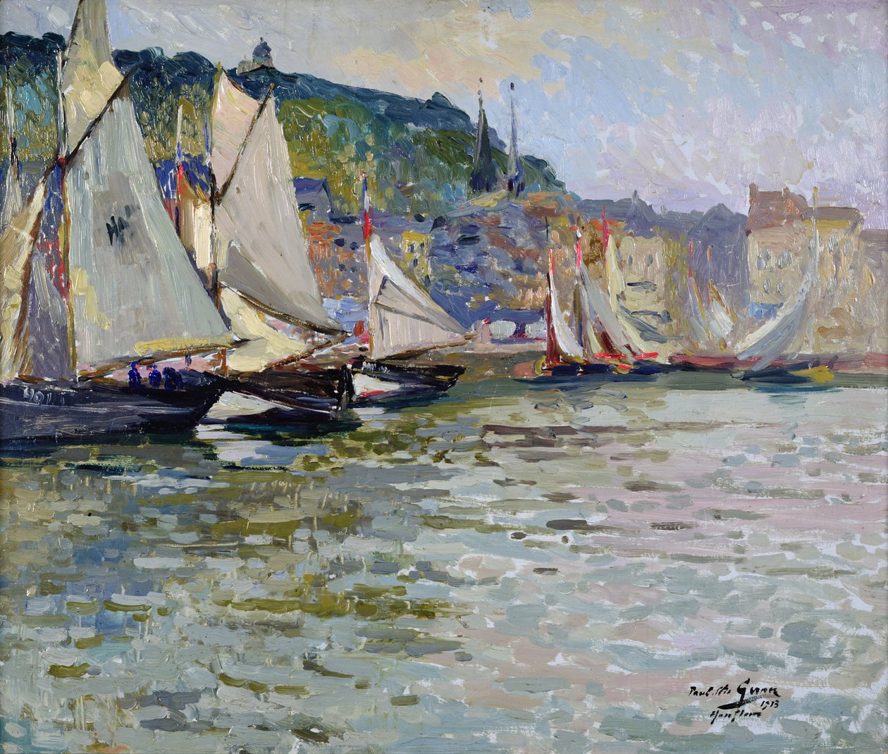 Honfleur alkotó: Paul Elie Gernez