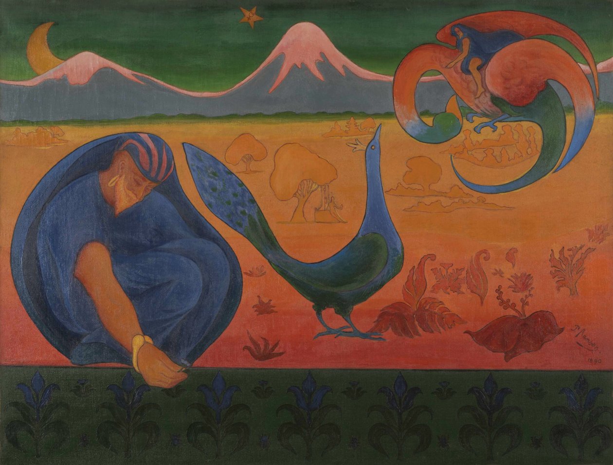 A Nabic-táj, 1890. alkotó: Paul Elie Ranson