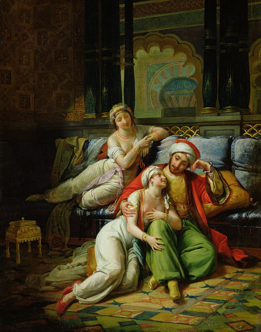 Scheherazade (olaj, vászon) alkotó: Paul Emile (1794 1874) Detouche