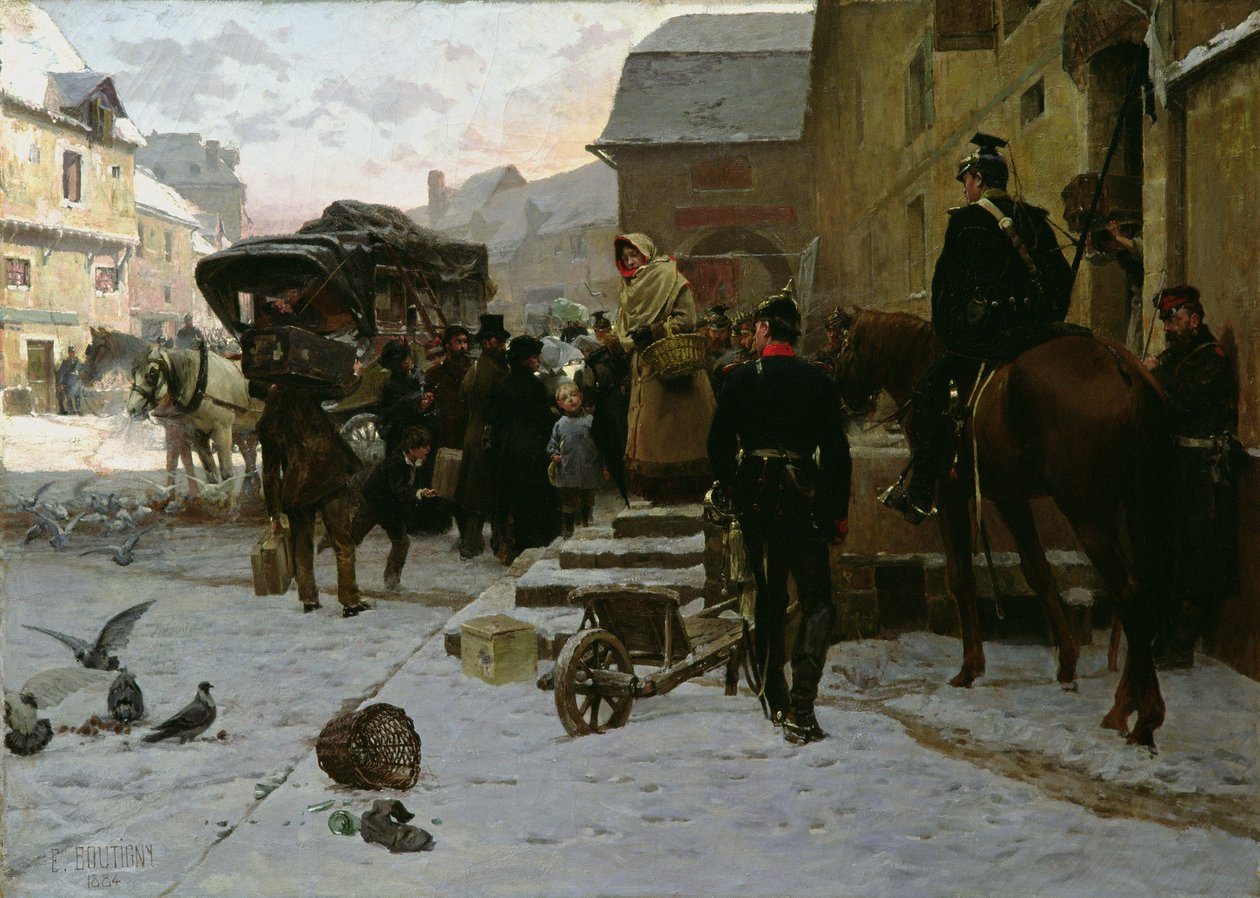 Suet bál, 1884 alkotó: Paul Émile Boutigny