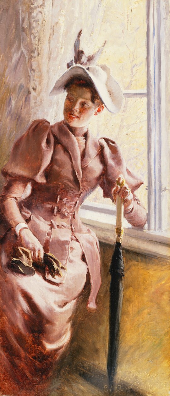 Az ablaknál, 1892 alkotó: Paul Fischer