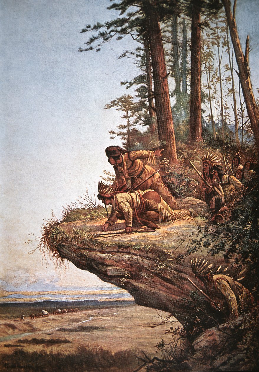 A kocsikat nézni (színes litó) alkotó: Paul Frenzeny