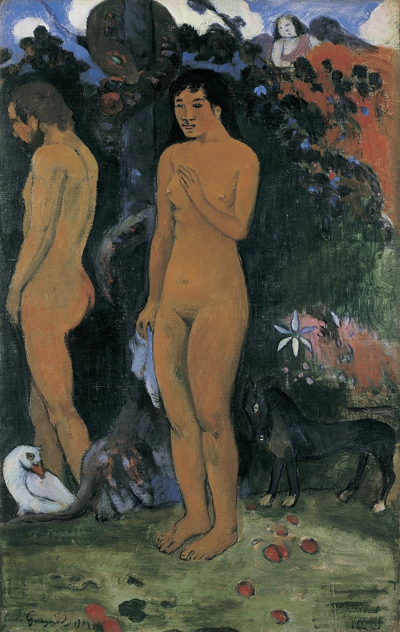 Ádám és Éva Ádám és Éva, 1902. alkotó: Paul Gauguin