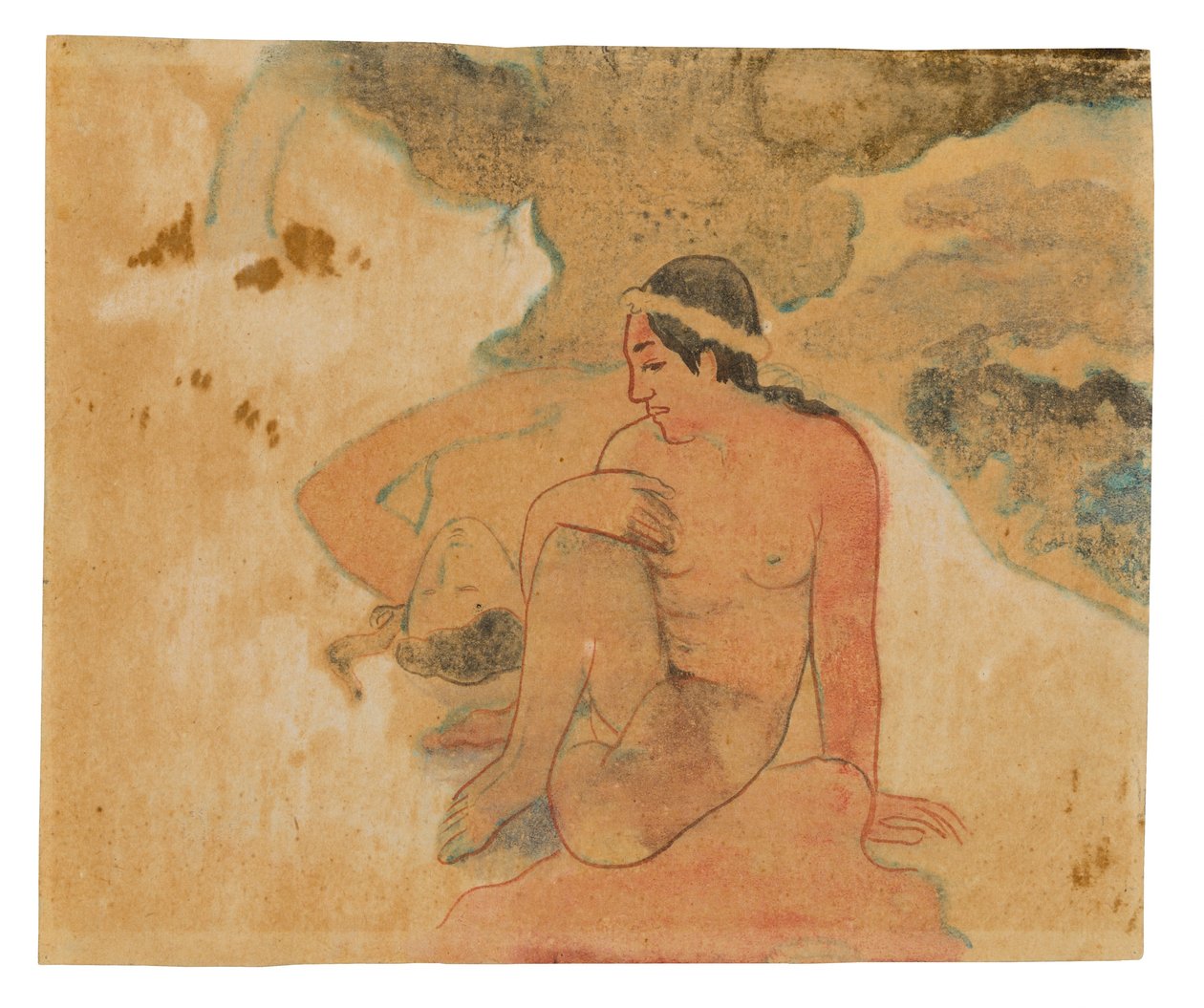 Aha oe feii? (Mi! Féltékeny vagy?) alkotó: Paul Gauguin