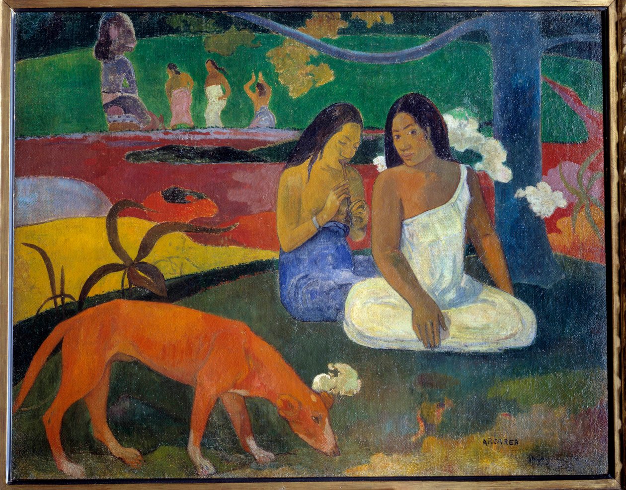 Arearea (merrymaking) alkotó: Paul Gauguin