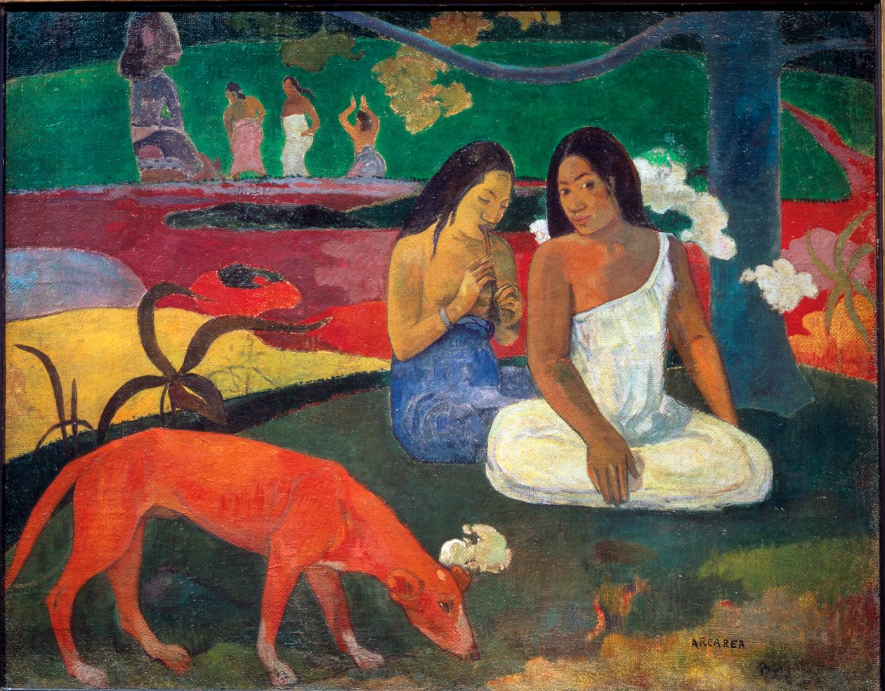 Area vagy The Red Dog alkotó: Paul Gauguin