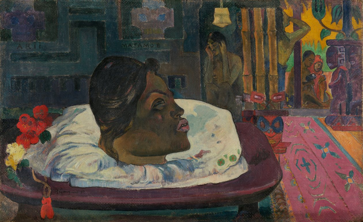 Arii Matamoe (The Royal End) alkotó: Paul Gauguin
