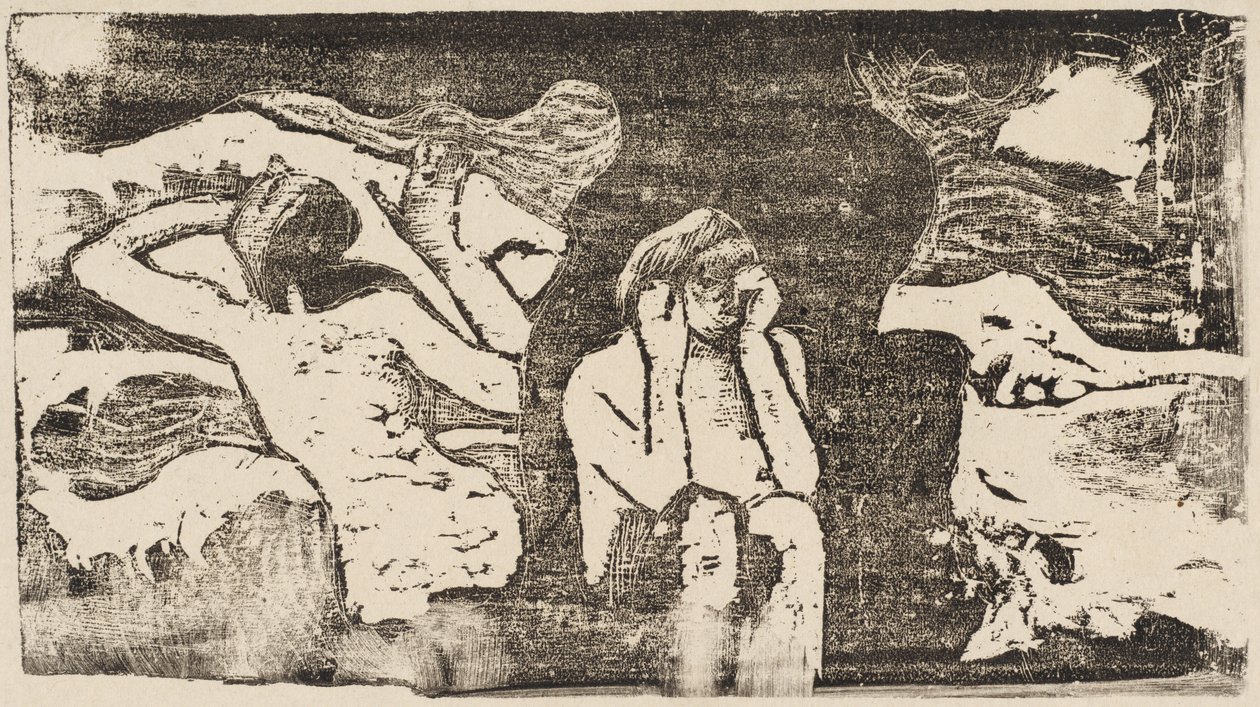 A Fekete Szikláknál alkotó: Paul Gauguin