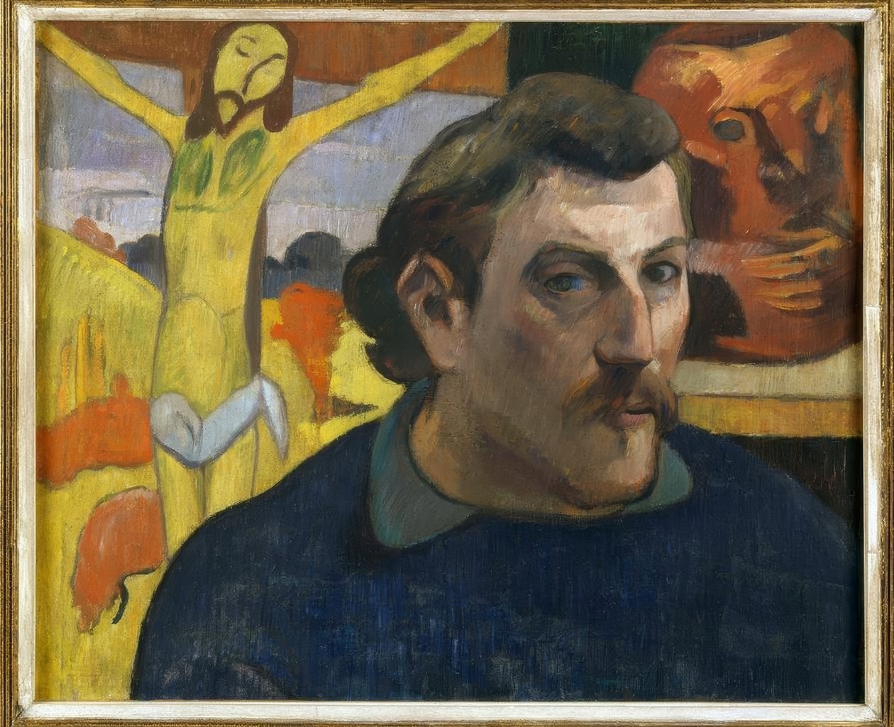 Önarckép a sárga Krisztussal alkotó: Paul Gauguin