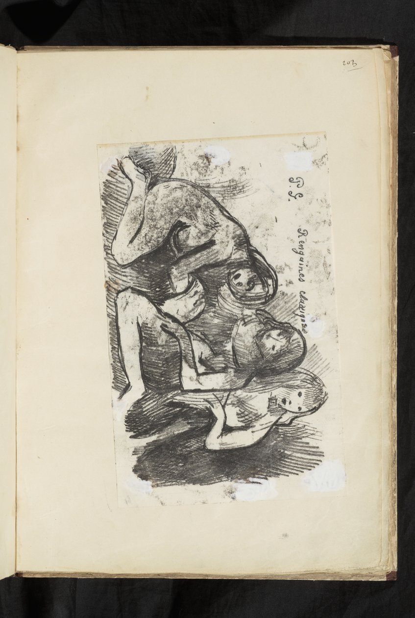 Előtte és utána - Betlehemes töredék alkotó: Paul Gauguin