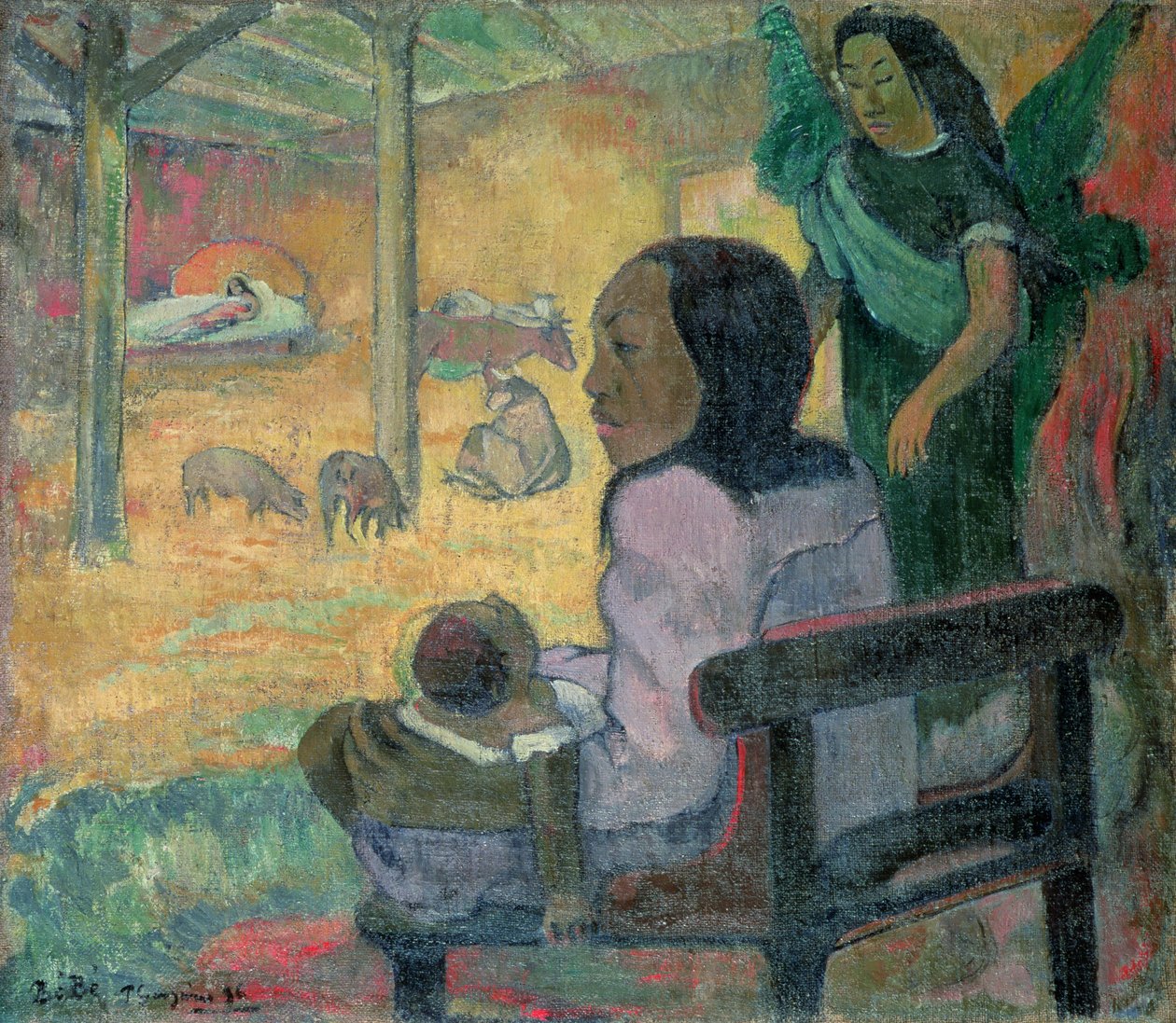 Légy légy (a születés) alkotó: Paul Gauguin