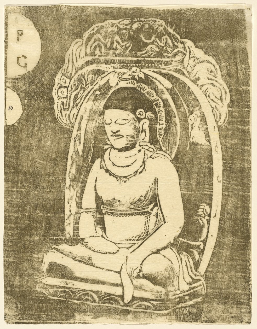 buddhista (Buddha) alkotó: Paul Gauguin