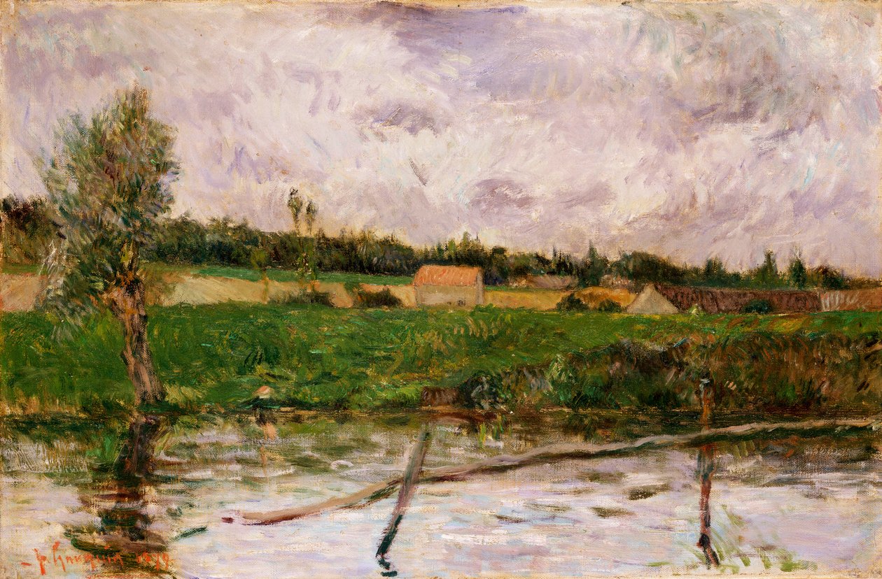 Bretagne vidéke, 1879 alkotó: Paul Gauguin