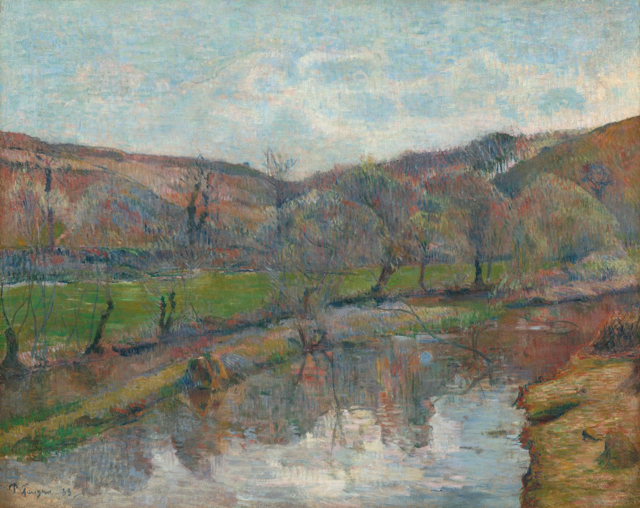 Bretagne-i táj alkotó: Paul Gauguin