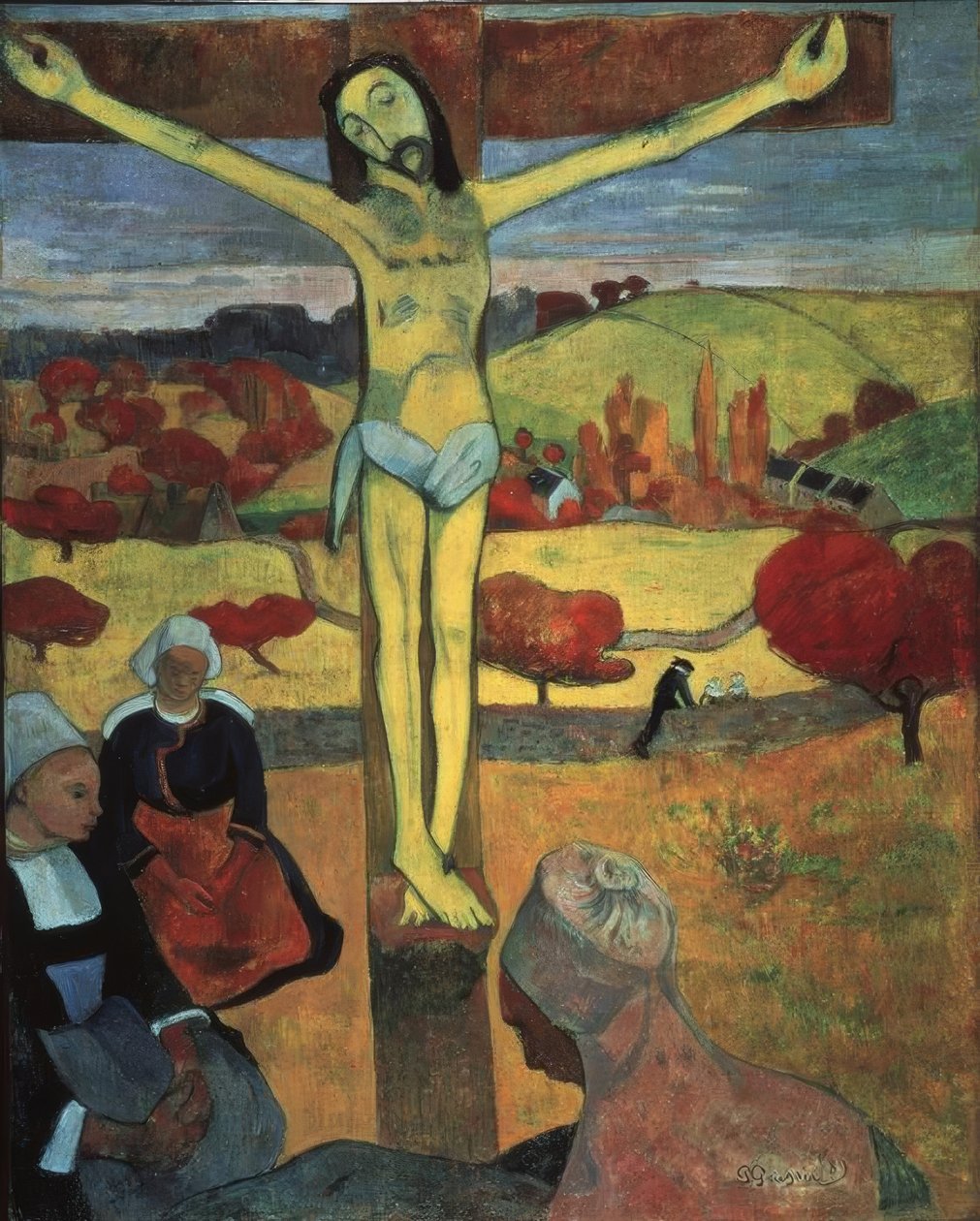 Sárga Krisztus / 1889 alkotó: Paul Gauguin