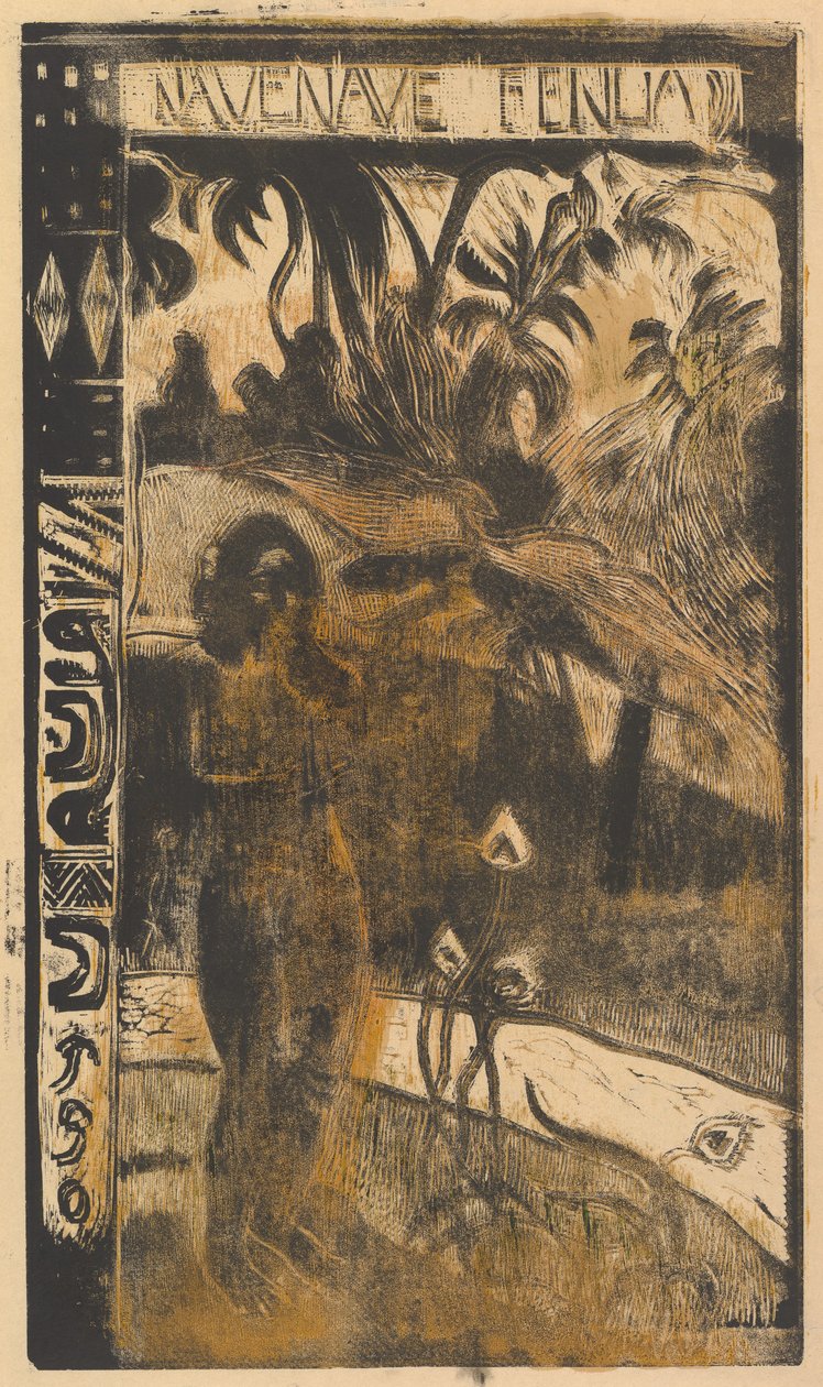 Elragadó föld, 1893-94. alkotó: Paul Gauguin