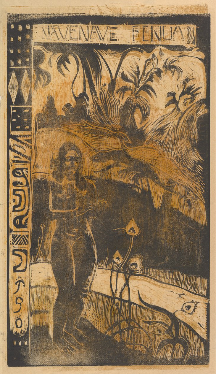 Elragadó föld, 1893-94. alkotó: Paul Gauguin
