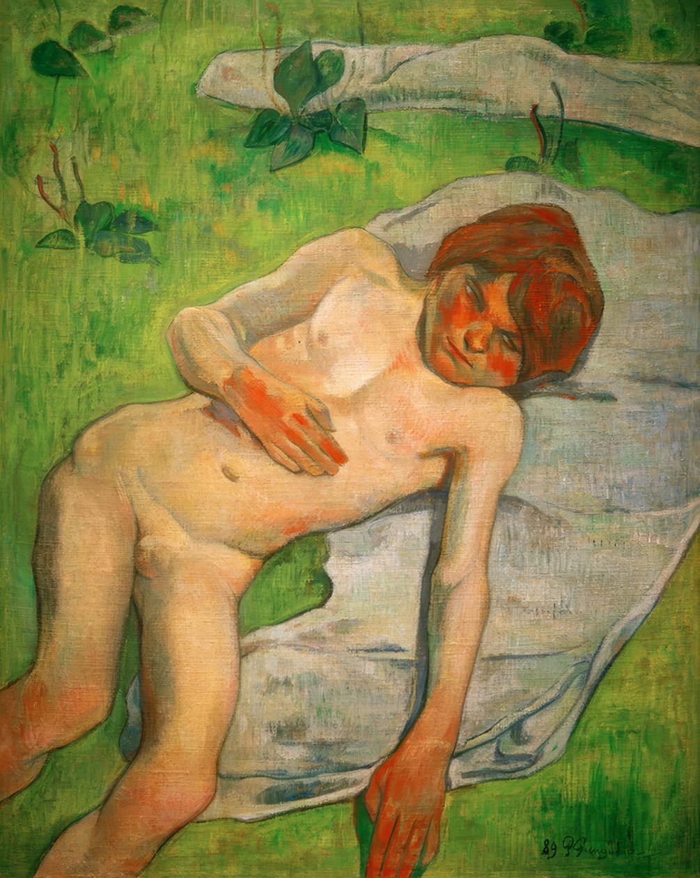 Egy breton fiú alkotó: Paul Gauguin