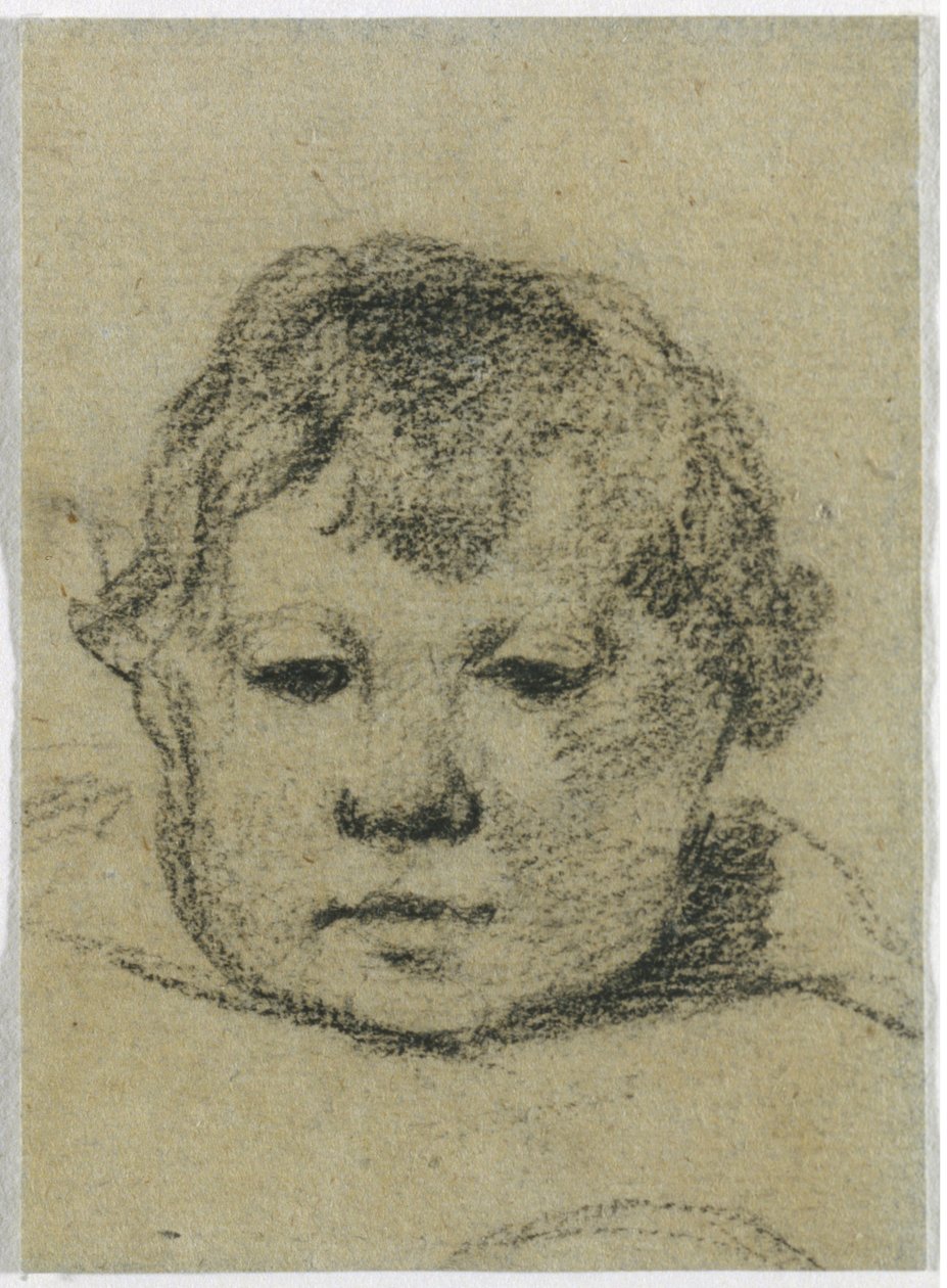 Emil Gauguin gyermekként, c. 1875-1876. alkotó: Paul Gauguin