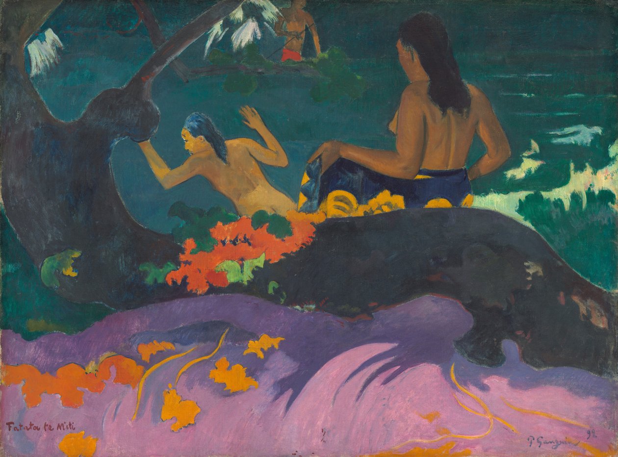 A tengernél alkotó: Paul Gauguin