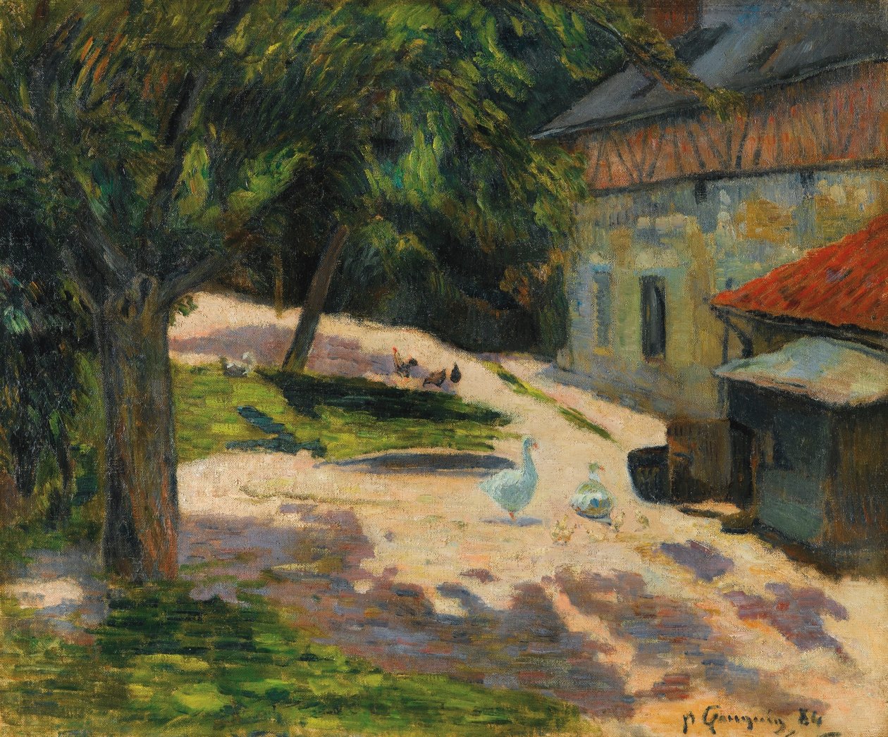 Francia: Le Poulailler alkotó: Paul Gauguin