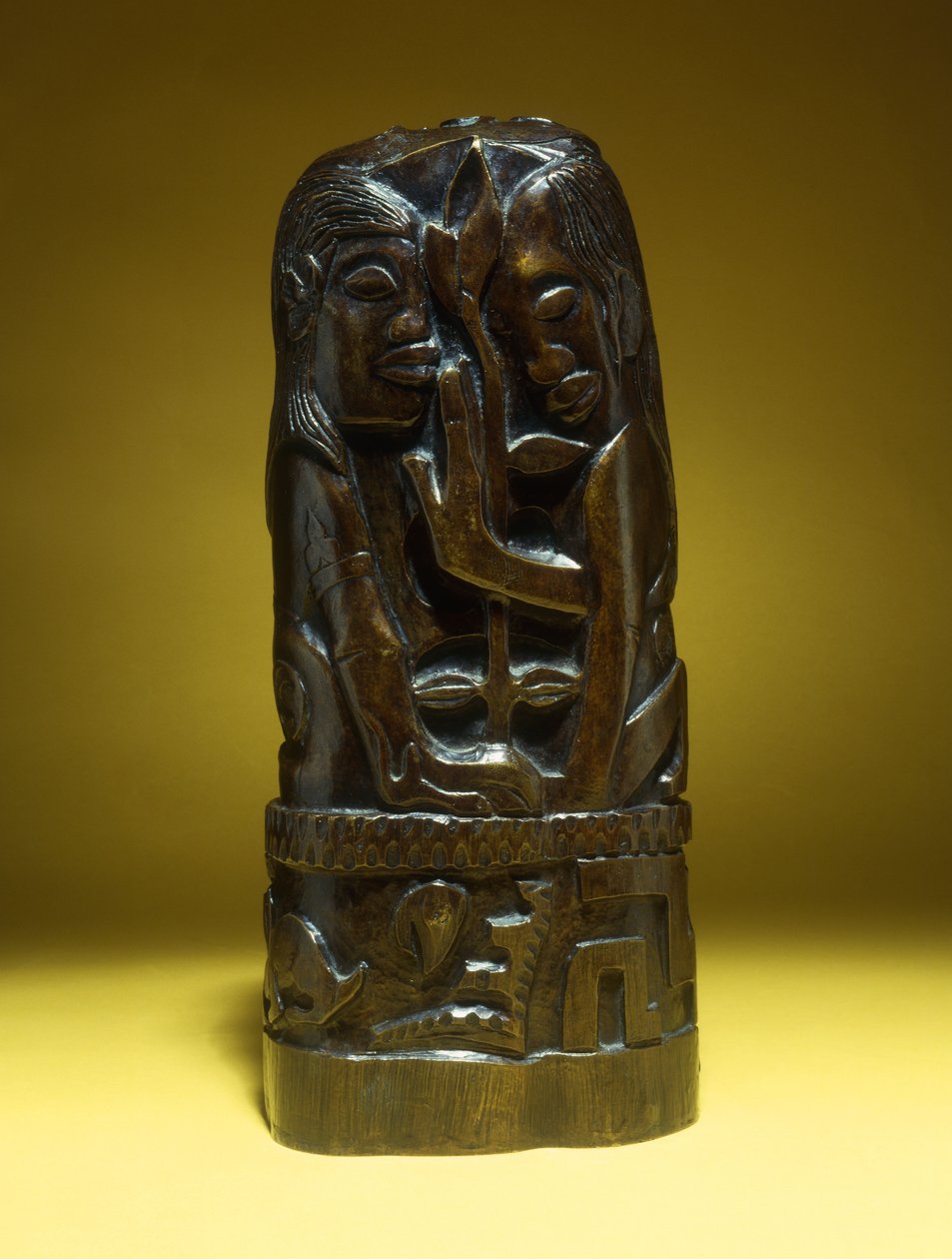 Hina és Te Fatou, alkotó: Paul Gauguin
