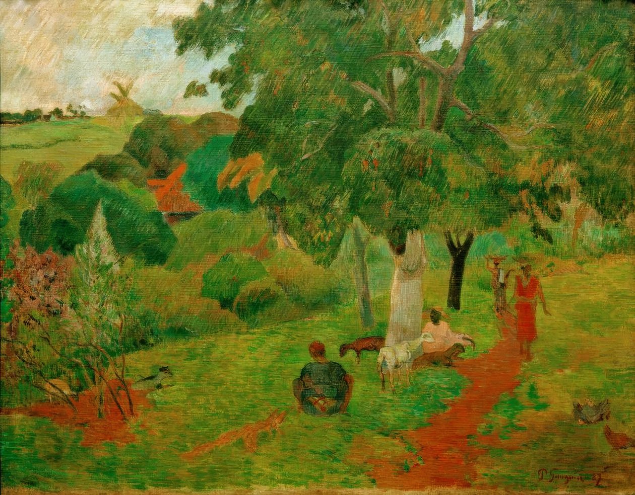 Jön és megy, Martinique alkotó: Paul Gauguin